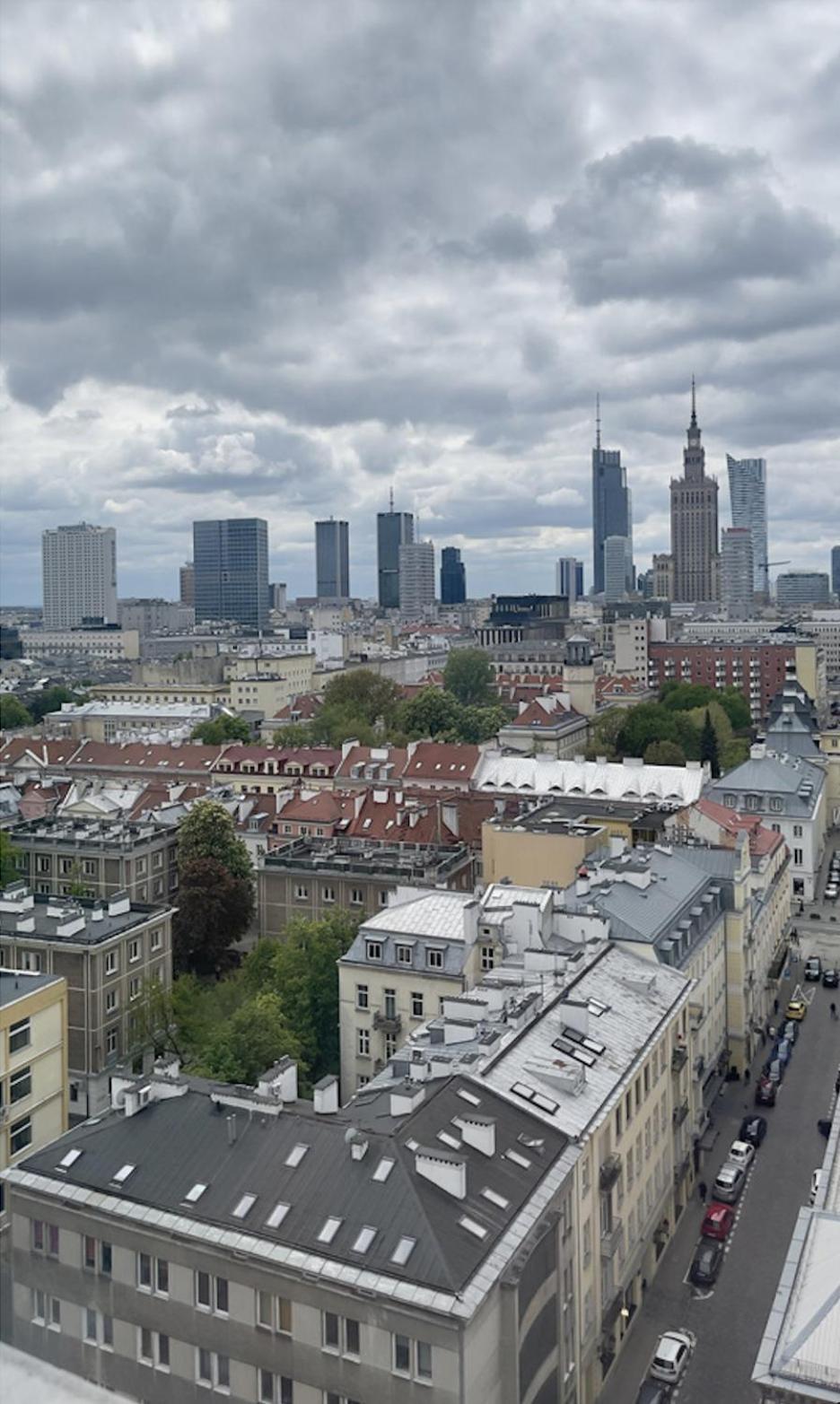 Atelier W Sercu Warszawy Z Panoramicznym Widokiem Varsóvia Exterior foto